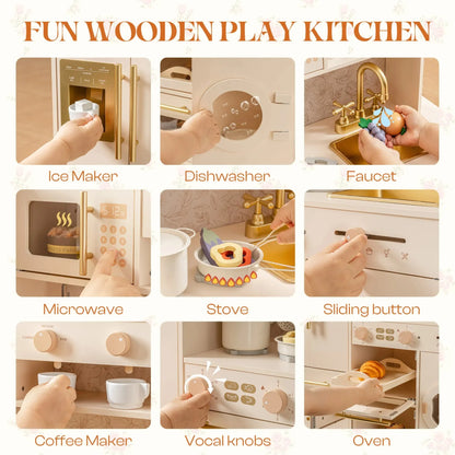 Toddler Chef - Wooden Play Kitchen