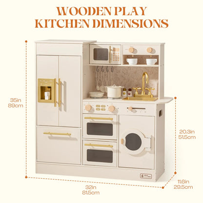 Toddler Chef - Wooden Play Kitchen