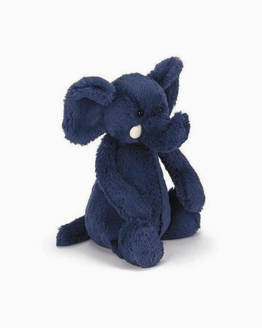 Jellycat Medium Bashful Blue Elephant